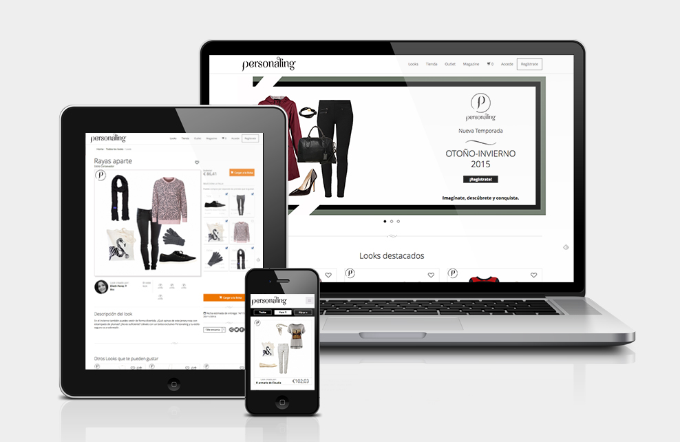 PERSONALING - Personal shopping online